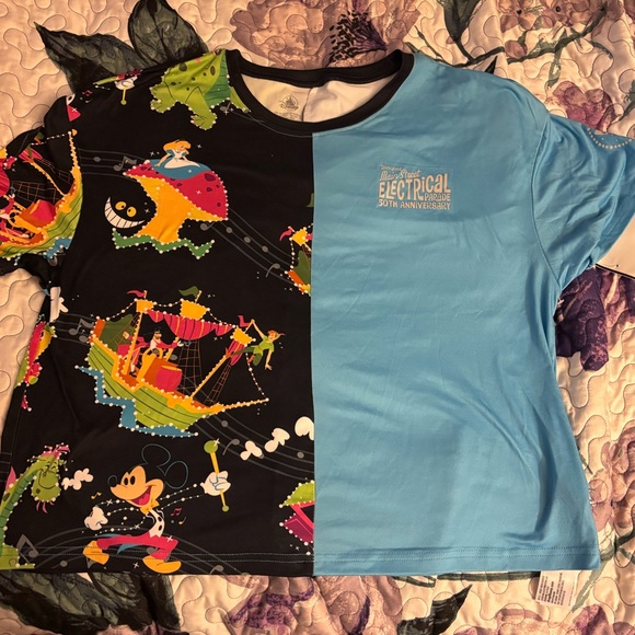 Disney Tops - 50 Years Disneyland Electric Parade Graphic Tee